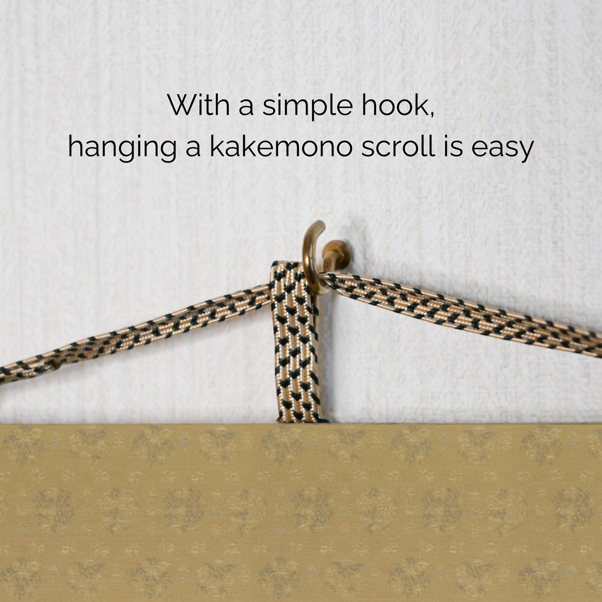 Dragón japonés Kakemono Pared Scroll – Dragón rojo en ascenso