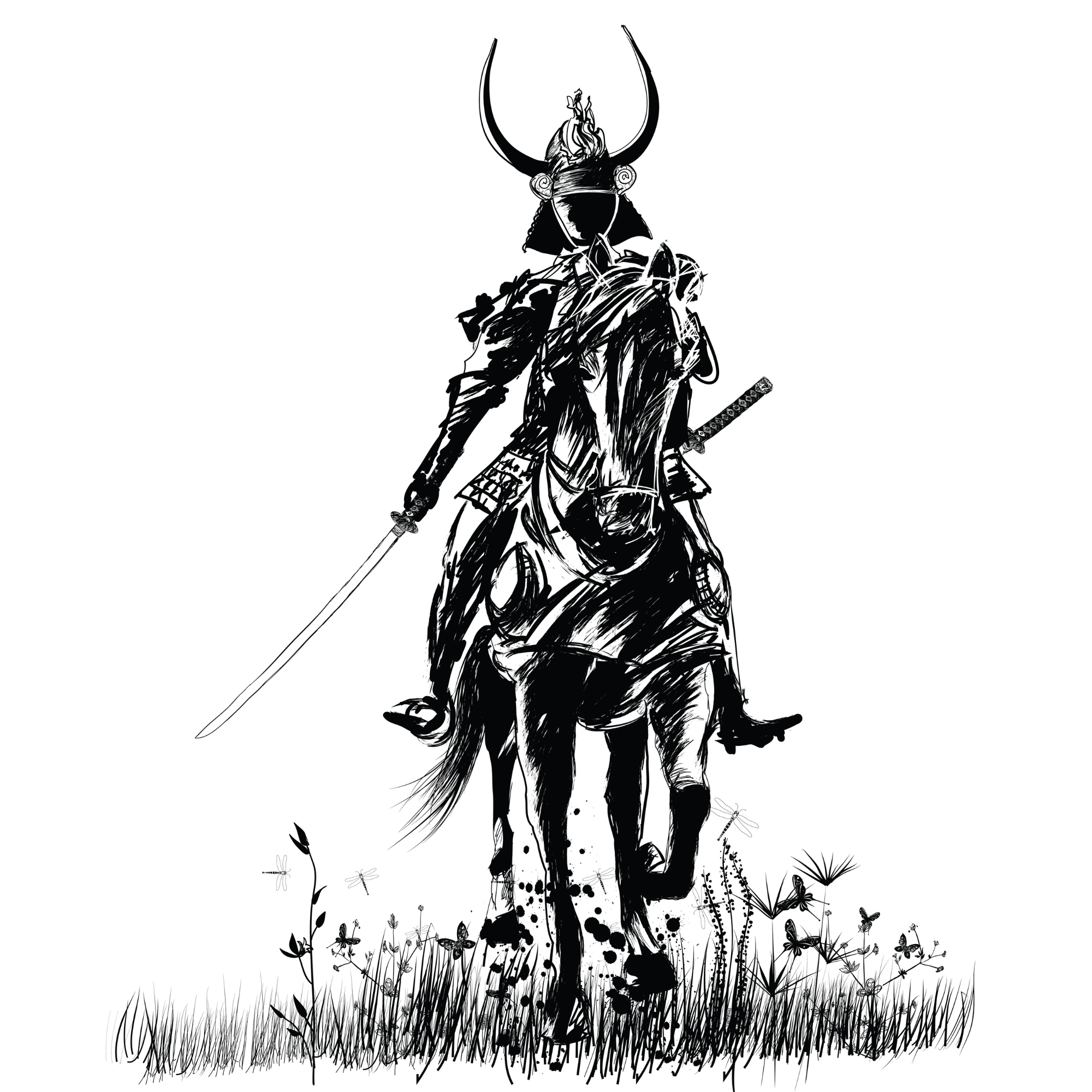 Fuerza forjada a través de innumerables batallas — 百戦錬磨 (Hyakusen Renma) 